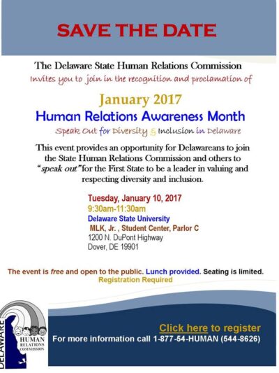Human Relations awareness month