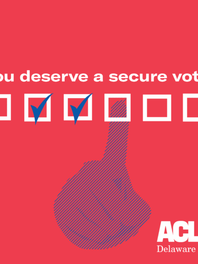 you deserve a secure vote