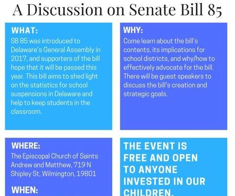 Restorative Schools Campaign discussion on SB 85