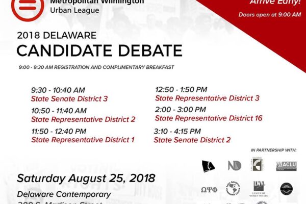 MWUL Presents : 2018 Candidate Debate
