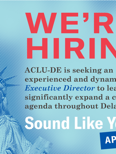 We're Hiring an Executive Director!