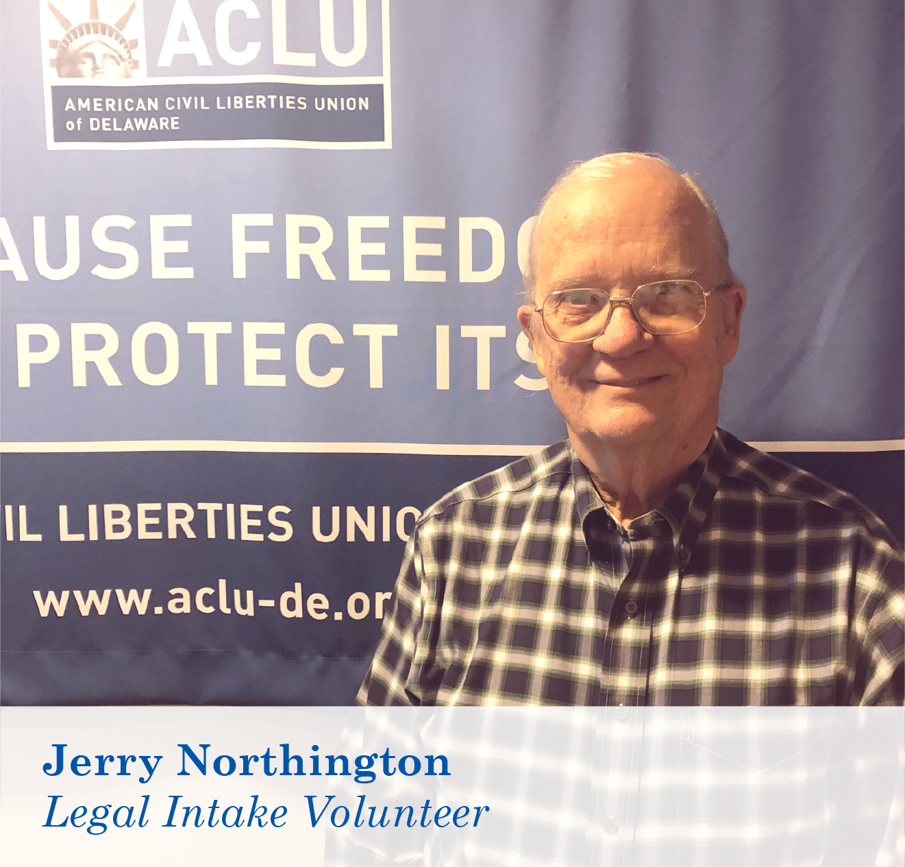Jerry Northington, Legal Intake Volunteer