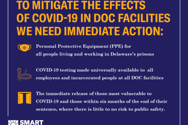 To mitigate the effects of COVID in DOC facilities, we need action now.