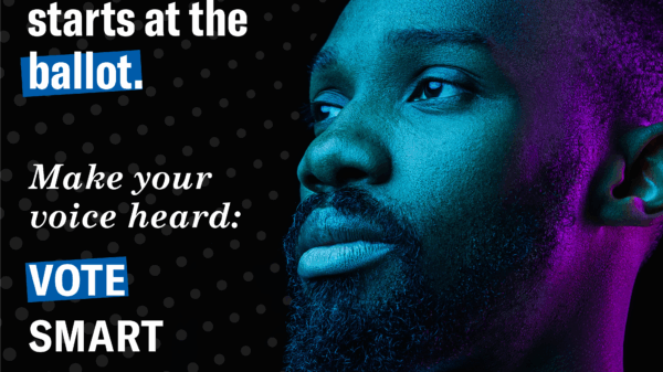 Police Reform starts at the ballot. Make your voice heard: Vote Smart Justice.