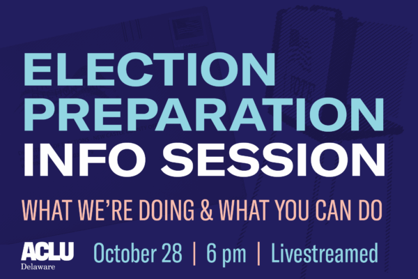 Election Preparation Info Session