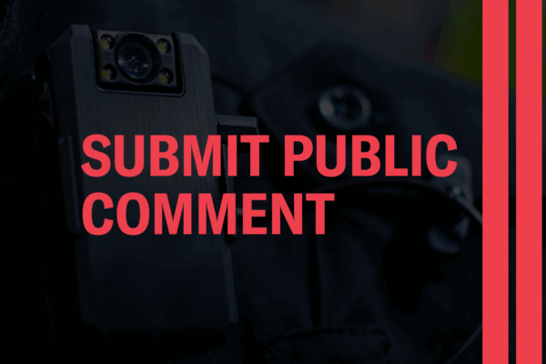 Submit public comment