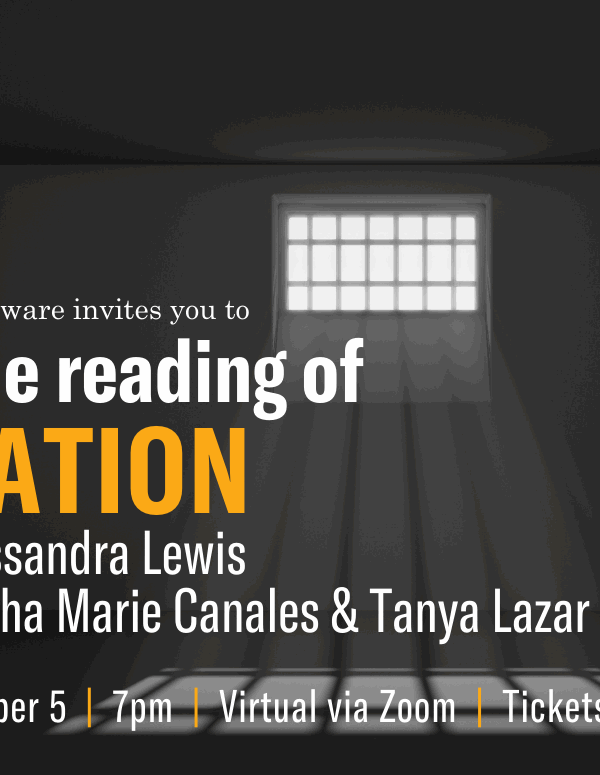 The ACLU of Delaware invites you to an online reading of "Visitation."