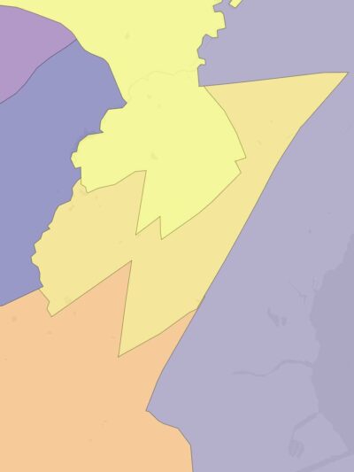 New proposed House district, which happens to be in the shape of the Wu Tang Clan logo