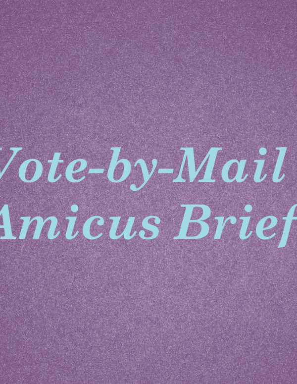 Vote-by-mail amicus brief