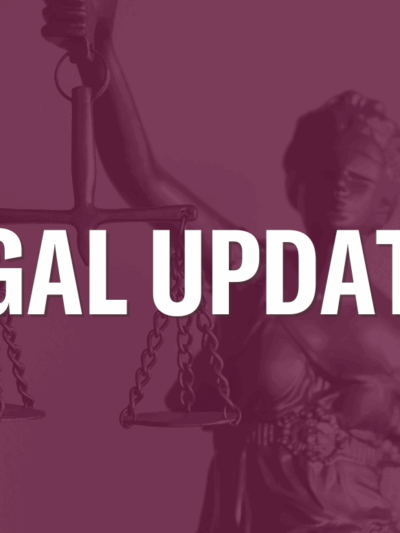 Legal updates