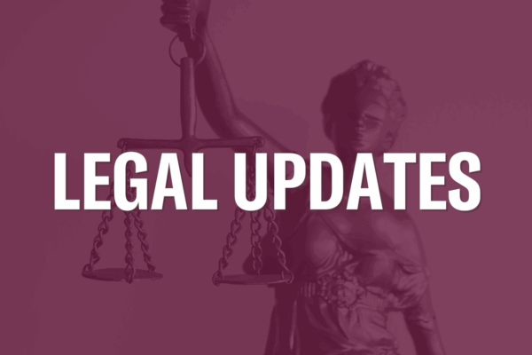 Legal updates