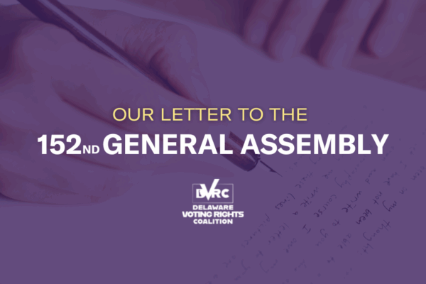 Our letter to the 152nd General Assembly