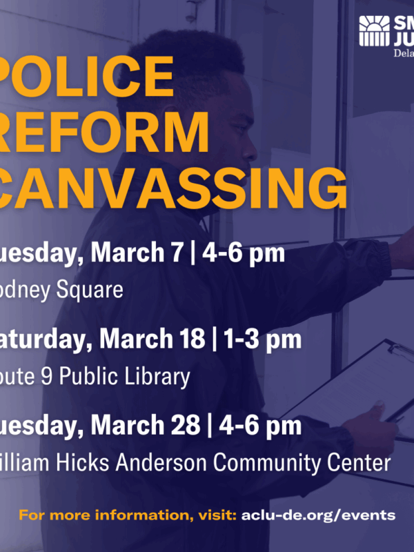 Police Reform Canvassing