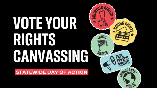 Vote Your Rights Canvassing Statewide