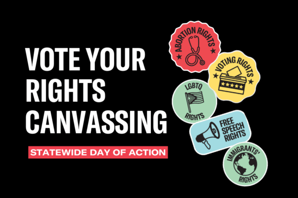 Vote Your Rights Canvassing Statewide