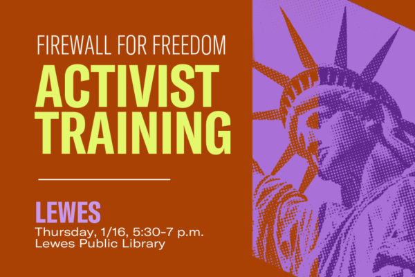 Firewall for Freedom: Activist Training