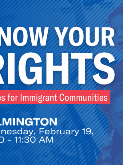Know Your Rights: Allies for Immigrant Communities