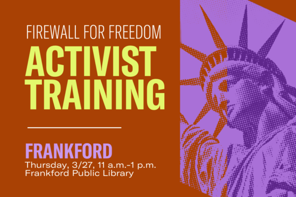 Firewall for Freedom: Activist Training