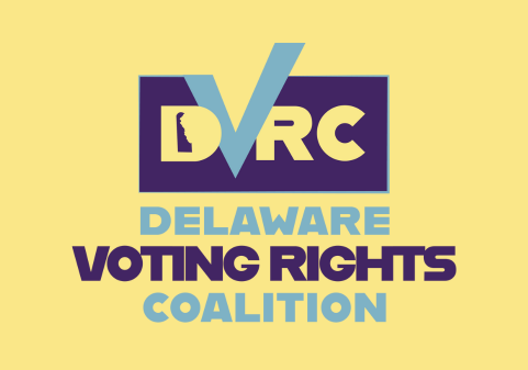 Delaware Voting Rights Coalition Logo =