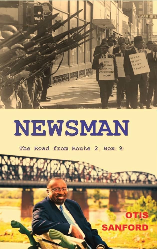 Cover of "Newsman - The Road from Route 2 Box 9" by Otis Sandord