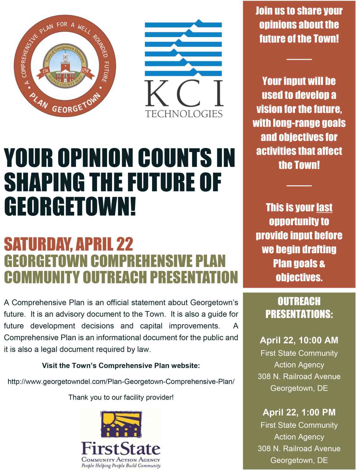 Shape the future of georgetown