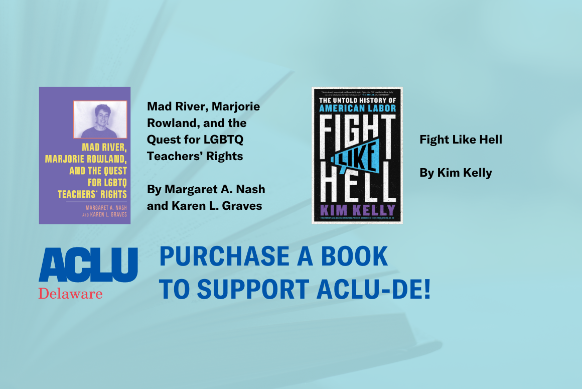 Purchase a book to support ACLU-DE!