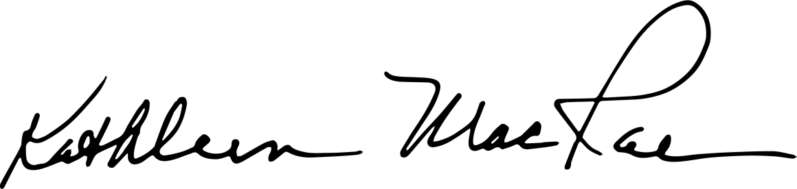 Kathaleen MacRae's Signature 