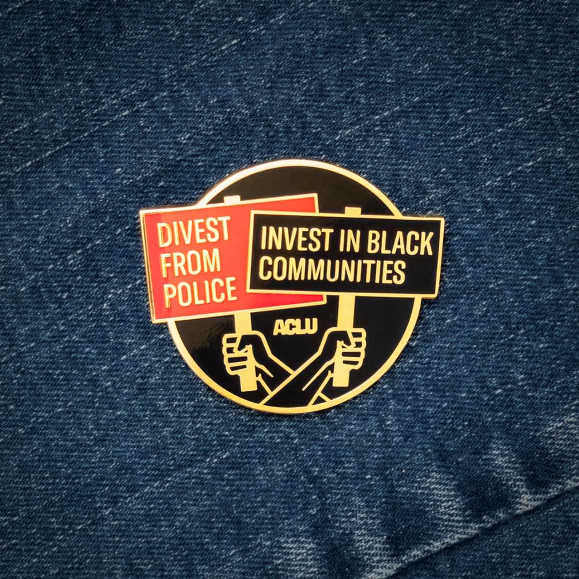 ACLU policing pin