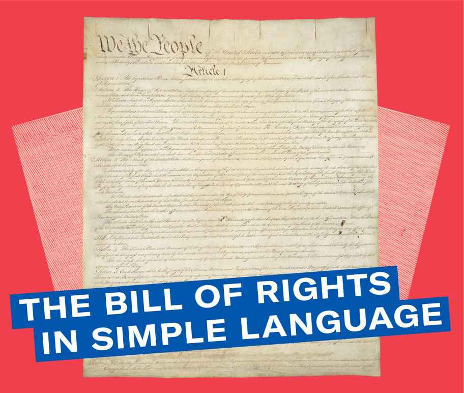 The Bill of Rights in Simple Language