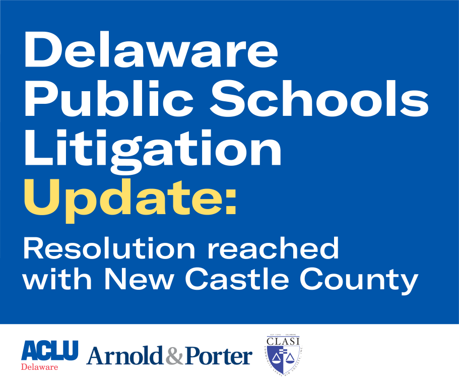 Delaware public schools litigation update: NCC resolution