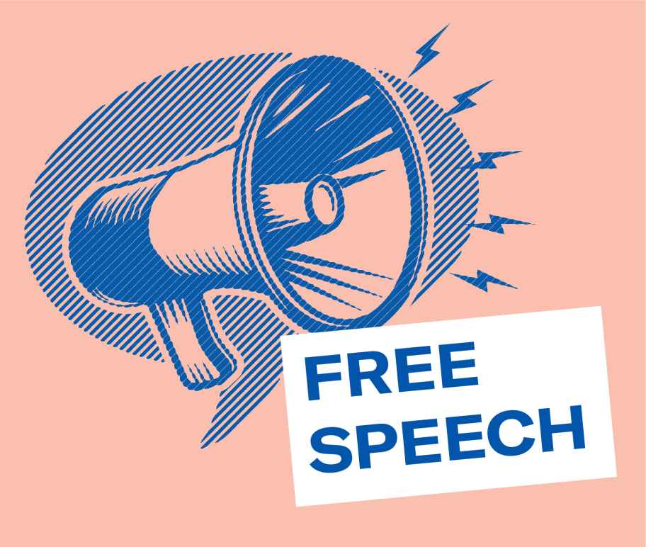 Free Speech Graphic