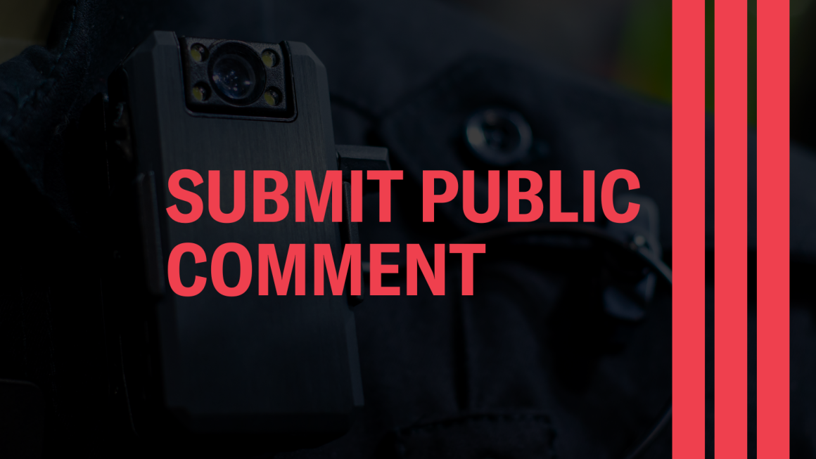 Submit public comment