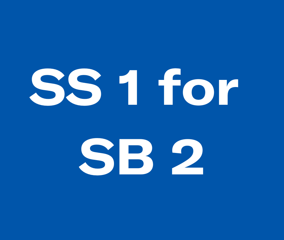 SS 1 for SB 2
