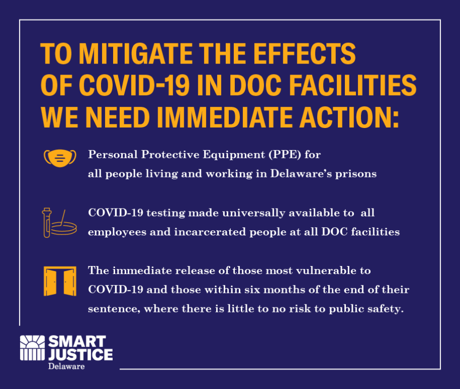 To mitigate the effects of COVID in DOC facilities, we need action now.