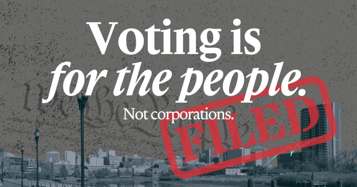 Voting if for the People, not coorporations