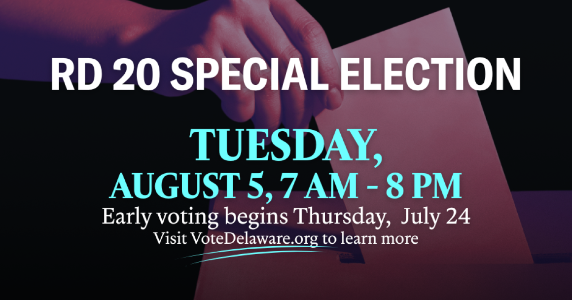 RD 20 Special Election