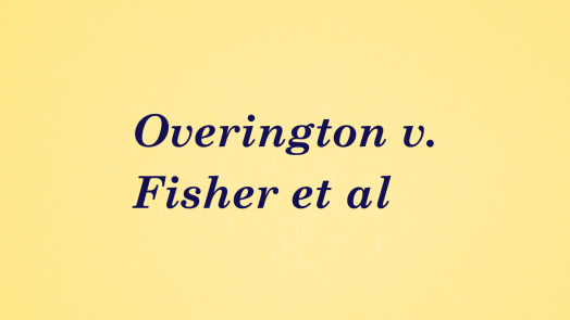 Overington v. Fisher et al