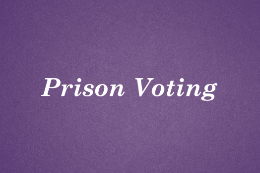 Prison Voting