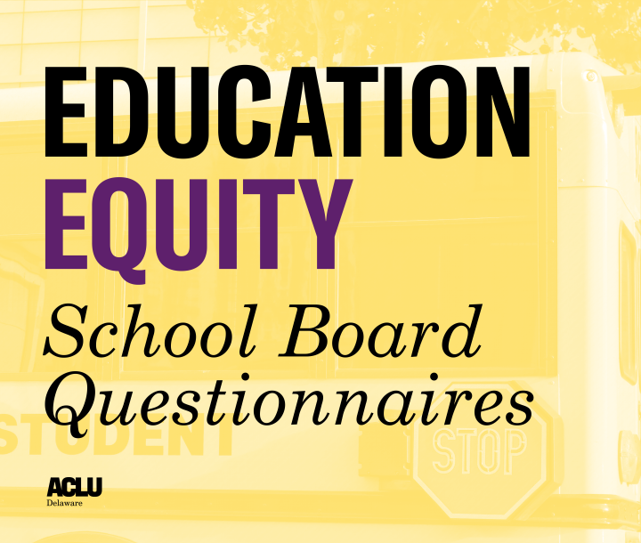 Education Equity School Board Questionnaires