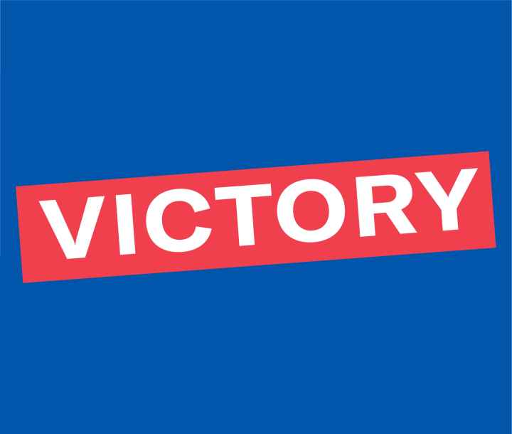 Victory!