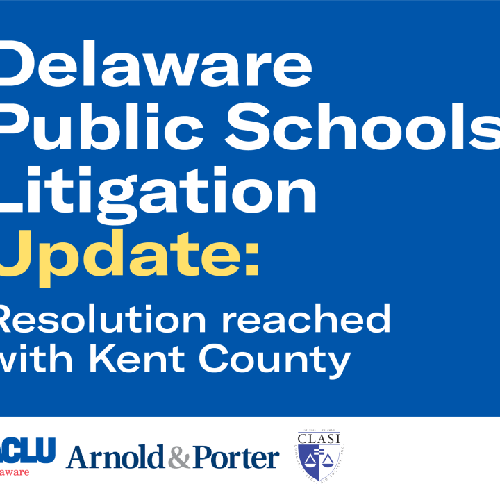 Delaware public schools litigation update: Kent resolution