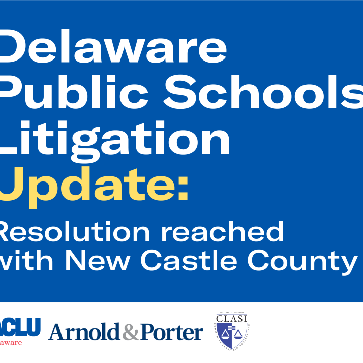 Delaware public schools litigation update: NCC resolution