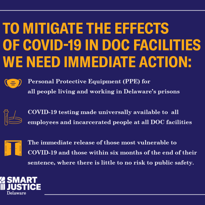 To mitigate the effects of COVID in DOC facilities, we need action now.