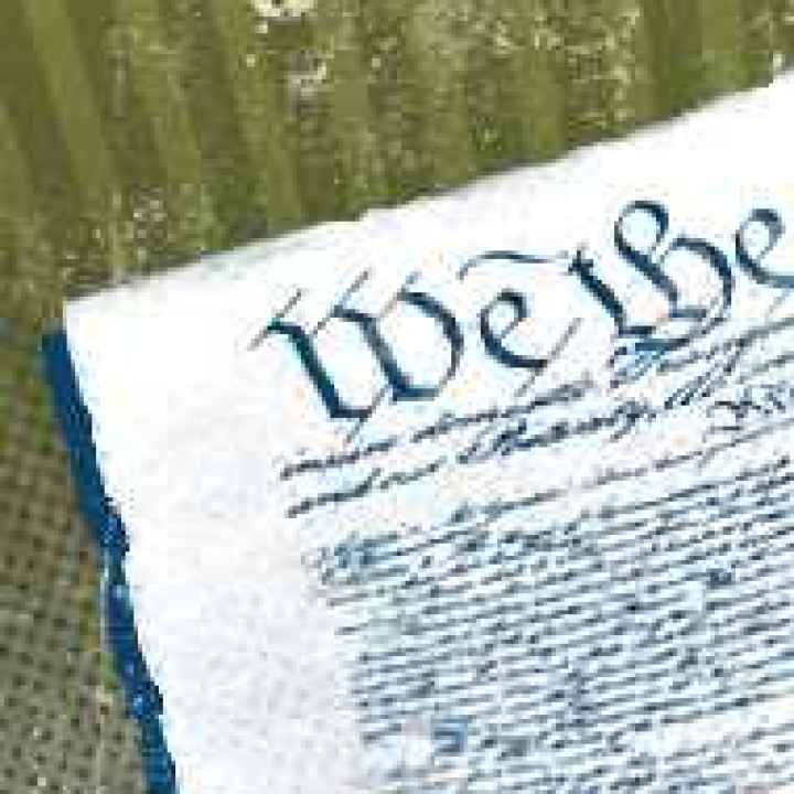 Picture of the constitution.