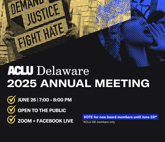 ACLU-DE 2025 Annual Meeting