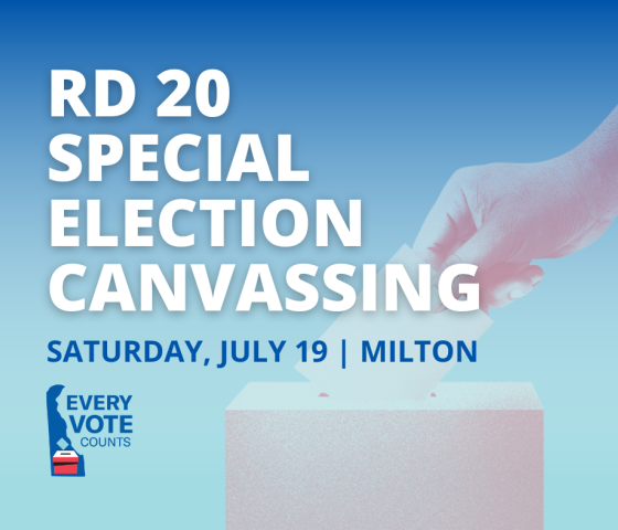 RD 20 Special Election Canvassing Milton