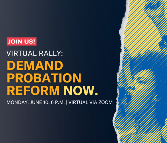 Probation Reform Rally