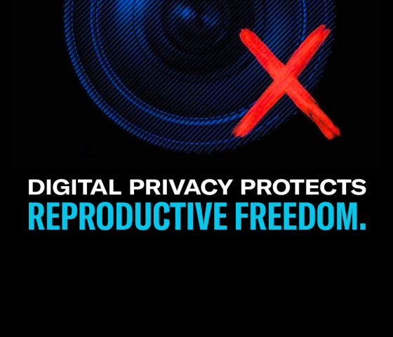 Digital privacy protects reproductive freedom.
